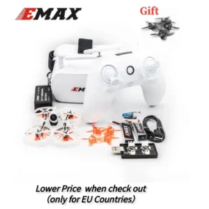 Emax Tinyhawk II 2 RTF FPV Racing Drone Kit F4 5A 16000KV RunCam Nano2 25/100/200mW VTX 1S-2S With Goggle