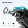 QJ E99 K3 Pro HD 4k Drone Dual Camera High Hold Mode Foldable Mini WIFI Aerial Photography RC Quadcopter Toys Helicopter Dron - Image 4