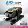 2024 GPS derone M8Pro RC Drone 4K Professinal With 1080P Wide Angle HD Camera Foldable Helicopter WIFI FPV Height Hold Gift Toy - Image 2