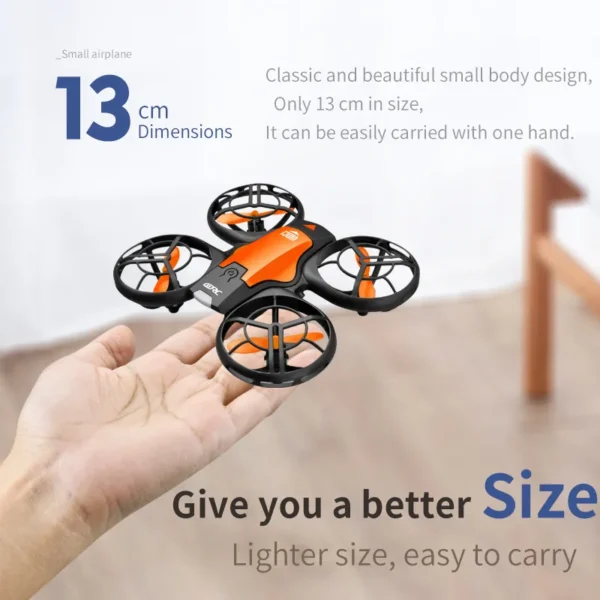 V8 New Mini Drone 4k profession HD 1080P Wide Angle Camera WiFi FPV RC Dron Height Keep Drones Helicopter Kids Toys 4DRC - Image 4