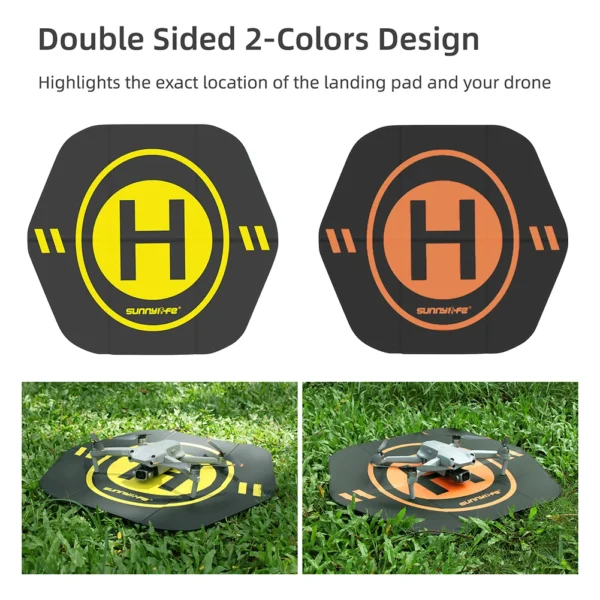 Portable Foldable Landing Pad for DJI Mavic Pro Air 2S Phantom Drone Compact Parking Mat Outdoor Use - Image 4