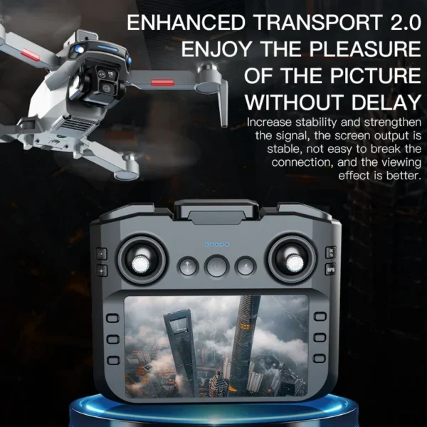 SG103 Ultra Large Control PRO Drone 4K High-Definition Camera FPV Brushless Obstacle Avoidance Automatic Return Remote Control - Image 5