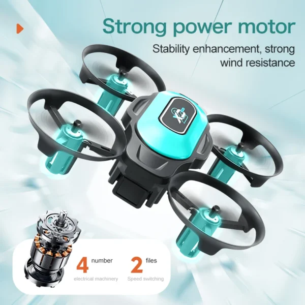 New XD2 Mini Drone 4ch 6-Axis Headless Mode Helicopter 360° Flip Remote Control Aircraft Rc Quadcopter Toy Mini Drone For Kids - Image 5
