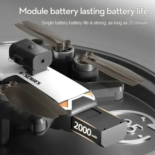 For xiaomi S2S Drone 4K Professional Aerial Photography Dual Camera 360 Obstacle Avoidance Brushless Quadcopter Toy RC Dron - Image 3