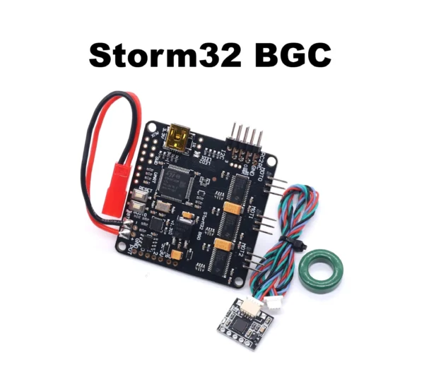 HotRC 3-Axis Brushless Gimbal Camera Mount & 32bit Storm32 Controller Broad For Gopro3/Gopro4/SJ4000/Xiaomi FPV Camera Drone - Image 6