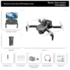 Drone 4K Professional Camera 8K Brushless RC GPS HD Aerial Photography Dual-Camera Omnidirectional Obstacle Avoidance Drone - Image 6