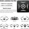 Drone Landing Pad Pro Universal Waterproof Portable Quick Folding Helmet Suitable for DJI Neo/Mini 4K/Avata 2/Mini 4 Pro/Mavic .