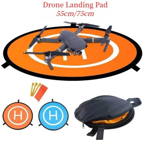 Landing Pads 55cm Drone For RC Quadcopters For DJI MAVIC 3/ Mini 2 Drone Pad For FIMI X8 SE Portable Waterproof Landing Platform - Image 5