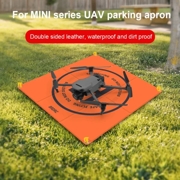Parking Apron Portable Drone Landing Pad Double-sided Colors with Ground Nail Drones Accessories for DJI Mini 3 Pro AVATA Air 2S - Image 3