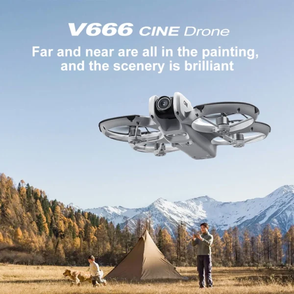 Xiaomi Mijia MINI V666 Drone 4K Professional WIFI 5G Dron Obstacle Avoidance Brushless Altitude Headless Mode RC Quadcopter Toys - Image 2