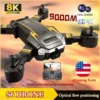 2025 New QJ S6/G6 GPS Drone 4K Professional HD Camera Foldable Quadcopter RC Helicopter FPV WIFI Obstacle Avoidance C0 Dron toys