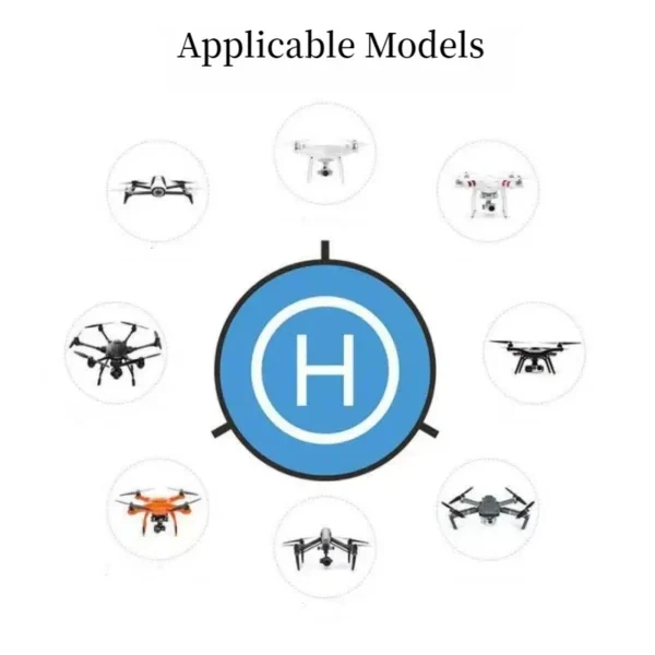 Landing Pads 55cm Drone For RC Quadcopters For DJI MAVIC 3/ Mini 2 Drone Pad For FIMI X8 SE Portable Waterproof Landing Platform - Image 3
