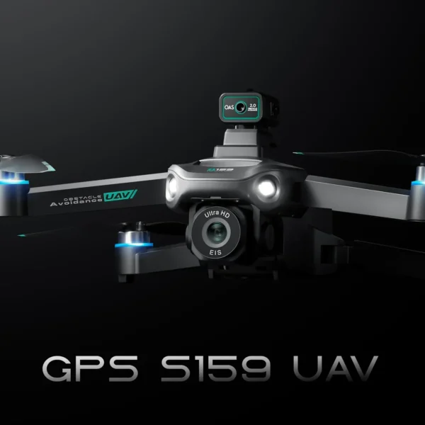 2024 S159 GPS Rc Drone 5G Professional 8K HD Aerial Photography Dual-Camera Omnidirectional Obstacle Avoidance Drone with Screen - Image 6