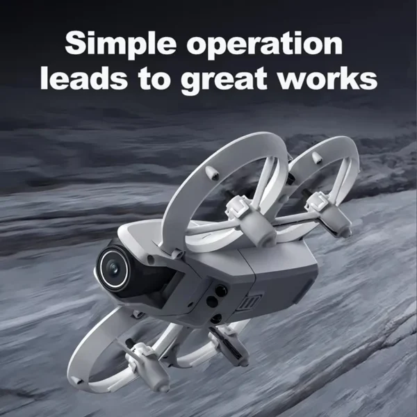 V66 Mini Drone HD Camera 8K 1080P 180 ° Lens Drone Professional Five Side Obstacle Avoidance Helicopter Drone Toy - Image 4
