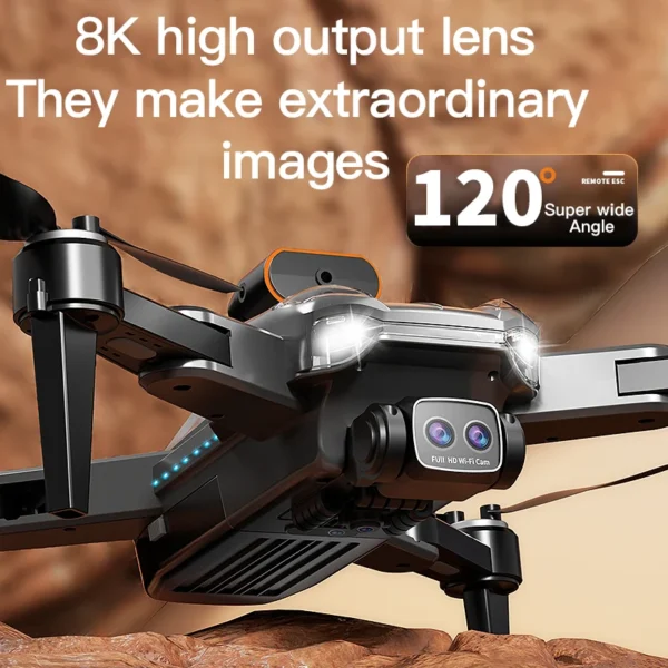 P11 Pro Max Brushless GPS Rc Drone 8k Pixels 4k Hd Dual Camera Rc Airplane 360 ° All-round Laser Obstacle Avoidance Mini Drone - Image 4