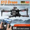 For Xiaomi S13 Drone 8K Professional Dual Camera GPS FPV Brushless Motor Optical Flow Hovering Folding Quadcopter Foldable Dron