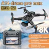 For Xiaomi A14Pro max GPS Brushless 8K three Camera Optical Flow Obstacle Avoidance Foldable Quadcopter RC Distance Drone Toys
