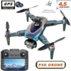 GPS P30 Drone RC 8K Dual Camera 5G Laser obstacle avoidance FIV 4.5-inch LCD intelligent screen control long endurance RC Toys