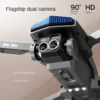 D6 8K HD Professional Drone with Dual Camera Optical Flow Obstacle Avoidance Foldable RC Quadcopter Toy for Beginners - Image 2