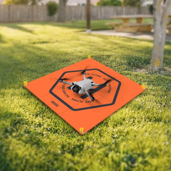 Parking Apron Portable Drone Landing Pad Double-sided Colors with Ground Nail Drones Accessories for DJI Mini 3 Pro AVATA Air 2S - Image 4
