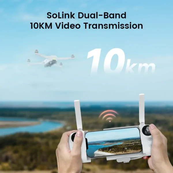 FIMI X8 TELE 3-Axis Gimbal 4K HDR 48MP 30x Camera Drone Professional GPS 10KM RC Quadcopter 2024 New Arrivals - Image 3