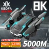 KBDFA New G6 Professional Foldable Quadcopter Aerial Drone S6 8K Camera GPS RC Helicopter FPV WIFI Obstacle Avoidance Toy Gifts