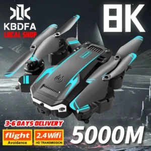 KBDFA New G6 Professional Foldable Quadcopter Aerial Drone S6 8K Camera GPS RC Helicopter FPV WIFI Obstacle Avoidance Toy Gifts