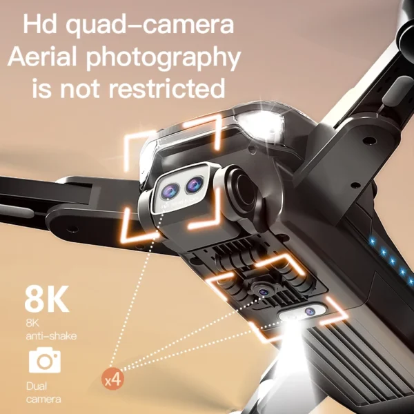P11 Pro Max Brushless GPS Rc Drone 8k Pixels 4k Hd Dual Camera Rc Airplane 360 ° All-round Laser Obstacle Avoidance Mini Drone - Image 2