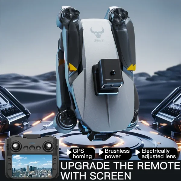 SG103 Ultra Large Control PRO Drone 4K High-Definition Camera FPV Brushless Obstacle Avoidance Automatic Return Remote Control - Image 6