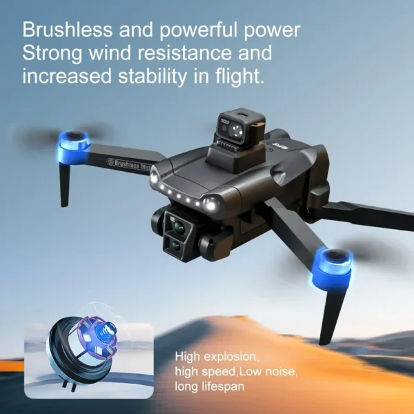 V198 Pro/MAX GPS Drone 4K Professional HD Dual Camera 5G Wifi Photography Brushless Foldable Quadcopter RC Distance 8K Dron Toy - Image 3