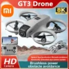 Xiaomi Original GT3 Drone 8K HD Dual Camera Optical Flow Positioning Obstacle Avoidance 5G GPS Remote Control Airplane 15000M