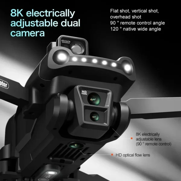 V198 Pro/MAX GPS Drone 4K Professional HD Dual Camera 5G Wifi Photography Brushless Foldable Quadcopter RC Distance 8K Dron Toy - Image 2