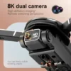 2025 NEW V88 Drone 8K GPS Professional HD Aerial Photography Dual Camera Folding Remote Control Aircraft Quadcopter For Xiaomi - Image 5