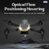 M8 Dual Camera Drone Toys Drone with 2 Batterys, Intelligent Obstacle Avoidance, Optical Flow, HD Camera, 360-degree rolling - Image 6