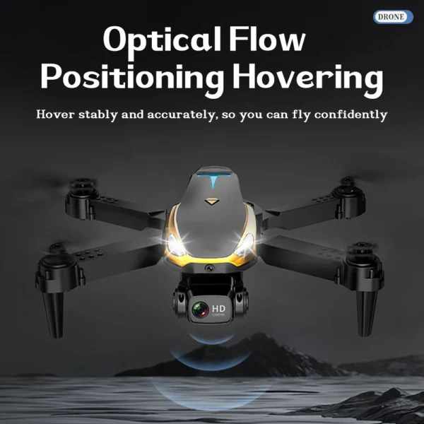 M8 Dual Camera Drone Toys Drone with 2 Batterys, Intelligent Obstacle Avoidance, Optical Flow, HD Camera, 360-degree rolling - Image 6