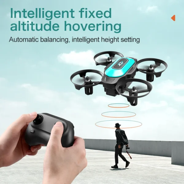 New XD2 Mini Drone 4ch 6-Axis Headless Mode Helicopter 360° Flip Remote Control Aircraft Rc Quadcopter Toy Mini Drone For Kids - Image 6