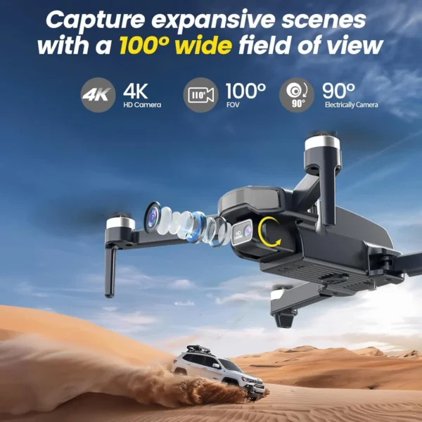 WeFone WF31 GPS 4K FPV Foldable Drone for Beginners, 5G Wi-Fi, Features: 50 Min Flight,C0. - Image 6
