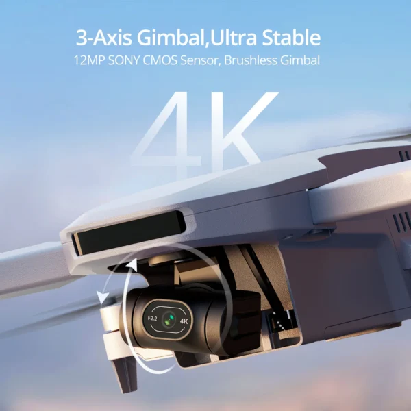 Potensic C0 4K GPS Professional Drone Max 6-KM, 3-Axis Gimbal, Visual Tracking, QuickShot, Under 249g, Return to Home-ATOM - Image 4