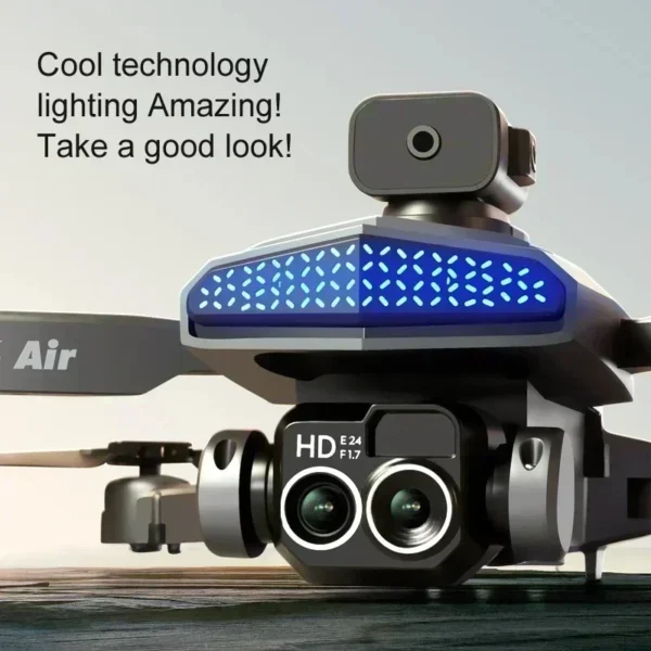 D6 8K HD Professional Drone with Dual Camera Optical Flow Obstacle Avoidance Foldable RC Quadcopter Toy for Beginners - Image 7