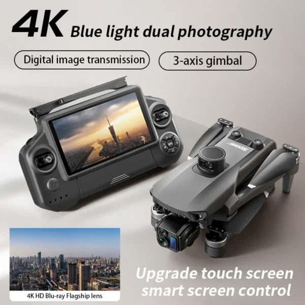 A25 PRO Professional GPS Drone With 8K Camera 3-Axis Gimbal WIFI 360 Obstacle Avoidance Touch Screen FPV Brushless RC Quadcopter - Image 5
