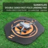 Portable Foldable Landing Pad for DJI Mavic Pro Air 2S Phantom Drone Compact Parking Mat Outdoor Use - Image 2