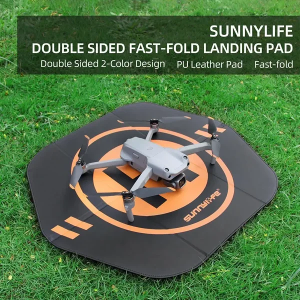 Portable Foldable Landing Pad for DJI Mavic Pro Air 2S Phantom Drone Compact Parking Mat Outdoor Use - Image 2