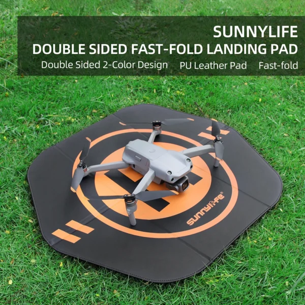 Portable Foldable Landing Pad for DJI Mavic Pro Air 2S Phantom Drone Compact Parking Mat Outdoor Use - Image 3
