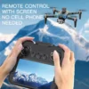 GPS P30 Drone RC 8K Dual Camera 5G Laser obstacle avoidance FIV 4.5-inch LCD intelligent screen control long endurance RC Toys - Image 2
