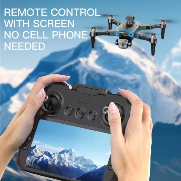 GPS P30 Drone RC 8K Dual Camera 5G Laser obstacle avoidance FIV 4.5-inch LCD intelligent screen control long endurance RC Toys - Image 2