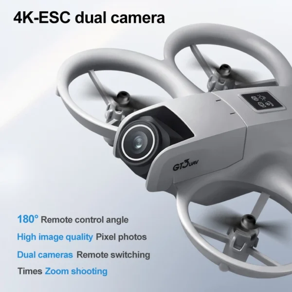 Xiaomi Original GT3 Drone 8K HD Dual Camera Optical Flow Positioning Obstacle Avoidance 5G GPS Remote Control Airplane 15000M - Image 4