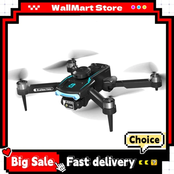 Rc Drone Toy F169 8K Rc Drone High-definition Dual Camera 360 ° Obstacle Avoidance Brushless Motor Four Axis Aircraft Outdoor