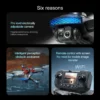 M6 Drone For Xiaomi 8K Pro with 5G WIFI FPV 4K HD Camera Screen Remote Control for Professional Aerial Shots RC Children's Toys - Image 3