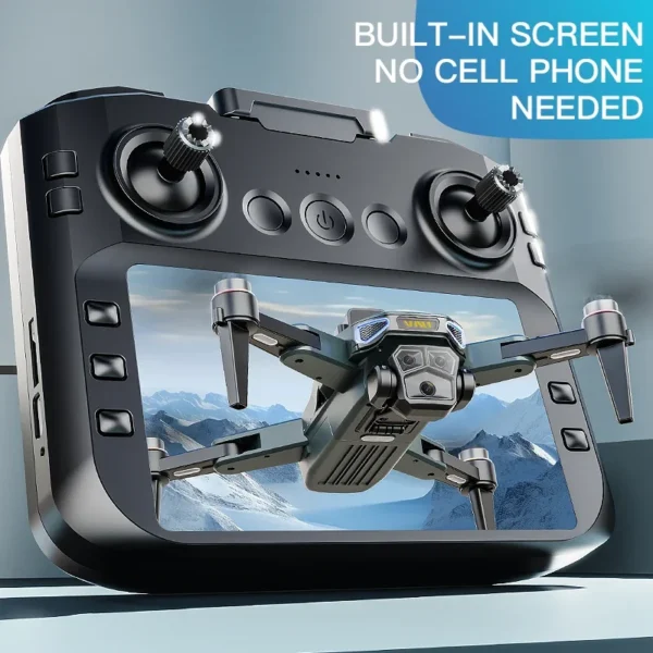 GPS P30 Drone RC 8K Dual Camera 5G Laser obstacle avoidance FIV 4.5-inch LCD intelligent screen control long endurance RC Toys - Image 6