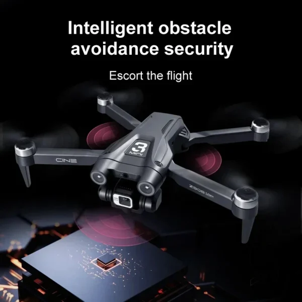 With 3 Battery Z908 Max Drone Brushless 8K HD Dual Camera Optical Flow Obstacle Avoidance Foldable Quadcopter RC Distance 9000M - Image 5